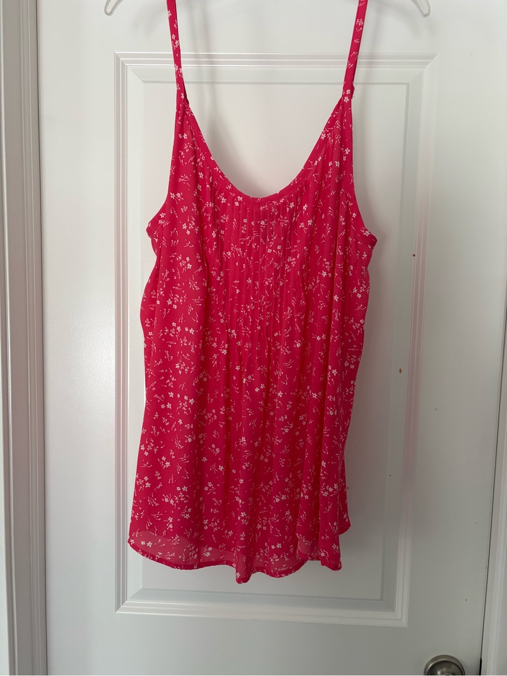 torrid Hot Pink Floral Spaghetti Strap Camisole